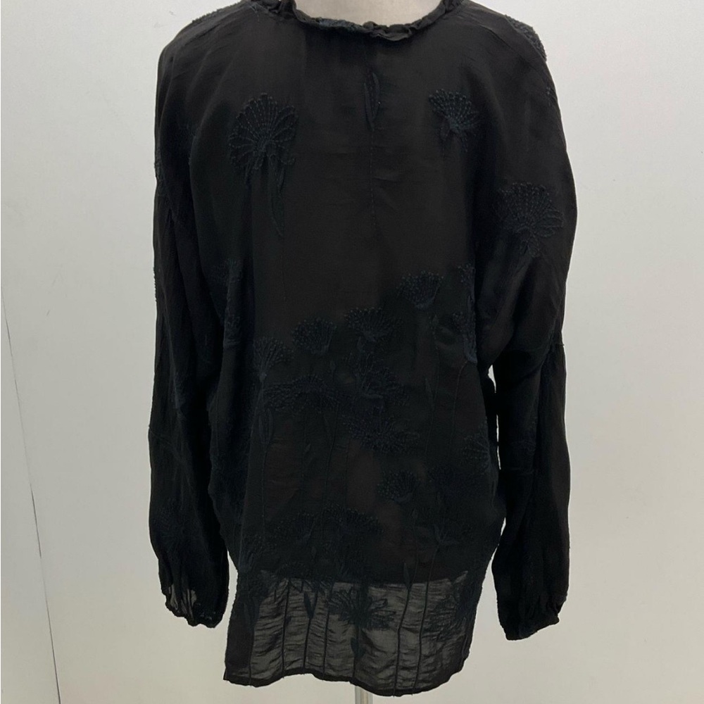 Johnny Was Black Blouse - Picture 5 of 6